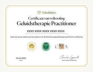 NEW Certificate NL STH